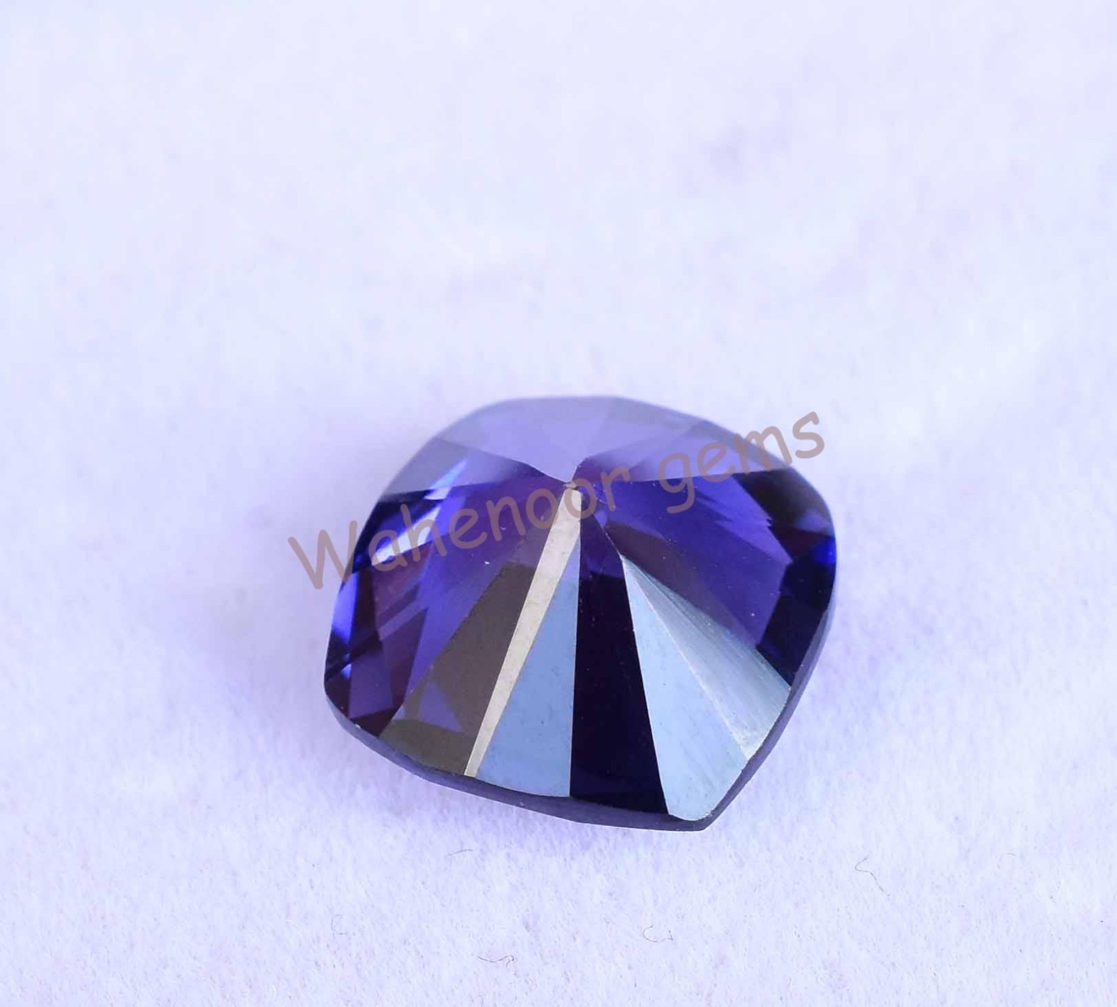 Natural 7.35 Ct Boysenberry Sapphire Cushion Master Shape Certified Gemstone