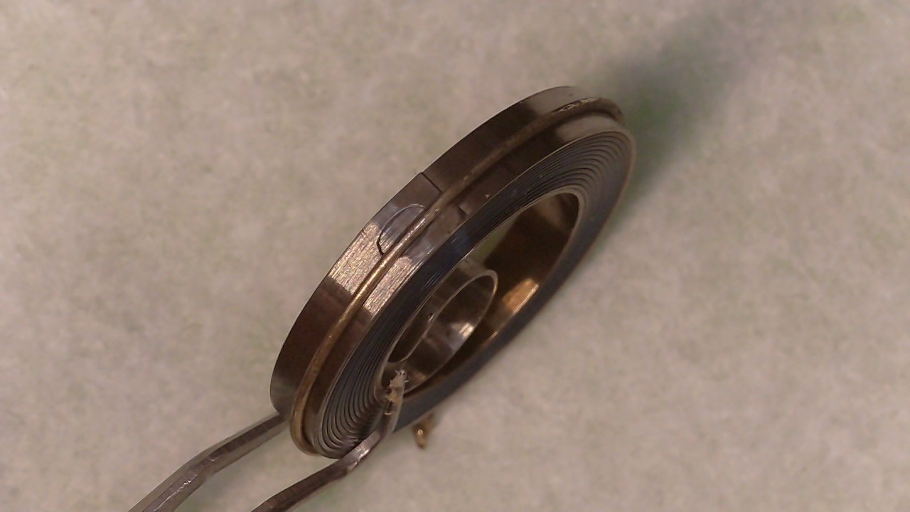 Watch Barrel Spring Diameter 16.2 Height 2.55 Thickness 0.25 mm
