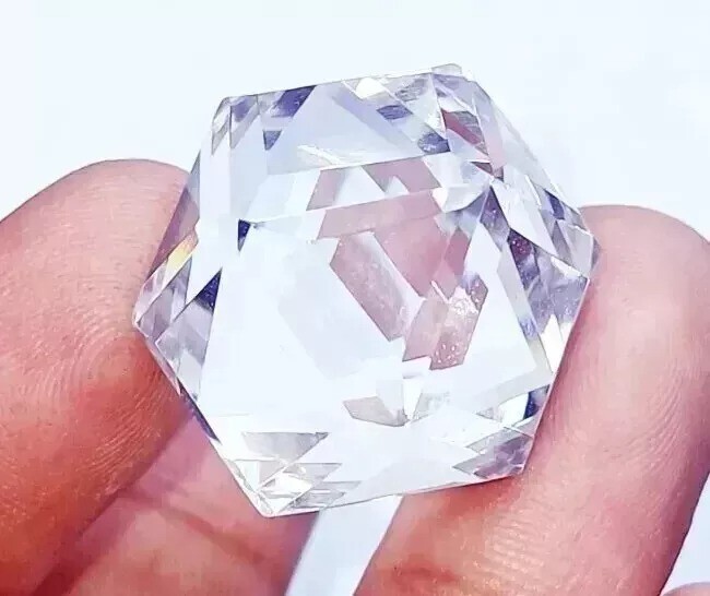 EGL Certified 98-100 Ct Brazilian White Topaz Natural Fancy Cut Loose Gemstone
