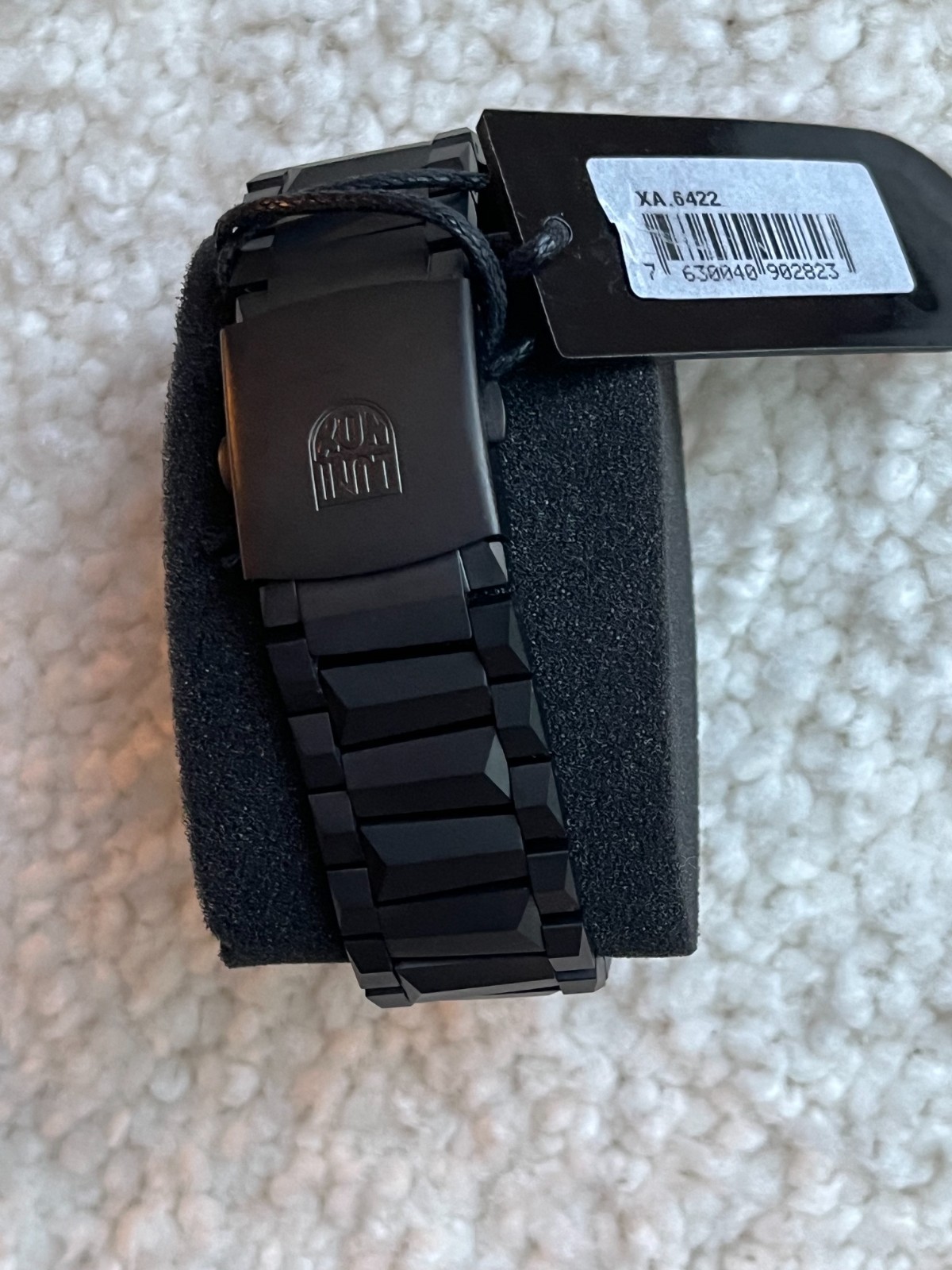 Luminox F-117 Nighthawk GMT Gunmetal Divers Quartz Men’s Watch XA.6422
