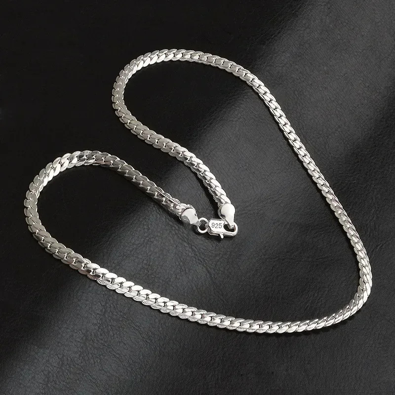 Cadena De Plata 925 Para Hombre Lucir Elegante Y Atractivo