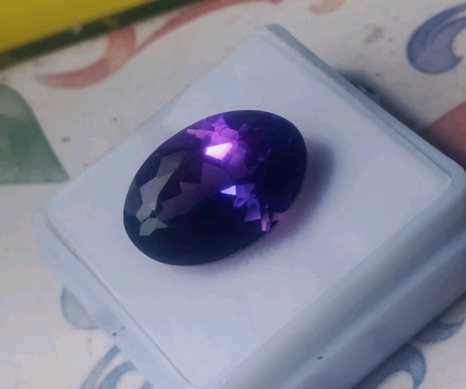 11.15CT Flawless Natural Purple Pink Sapphire Excellent Oval Cut 15.1×10.1×7.1mm