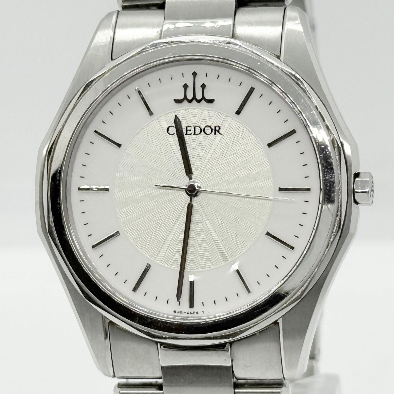 Seiko Credor Signo 8J81-0AF0 High Accuracy Quartz Men’s Watch