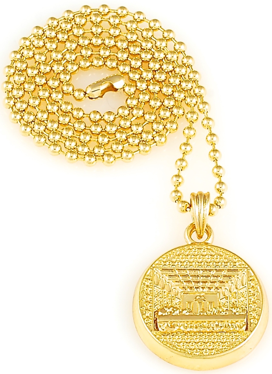 Last Supper Necklace New Pendant 27 Inch 3mm Wide Ball Style Chain Jesus