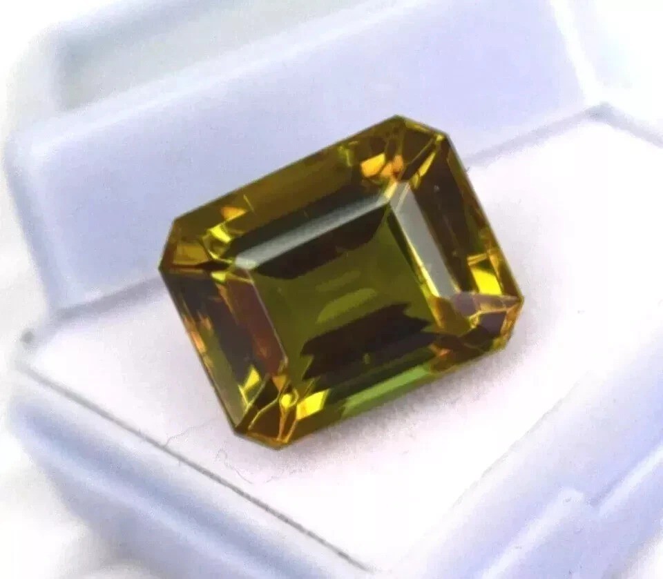 7 Color Changing Alexandrite 18-20 Ct Emerald Cut EGL Certified Loose Gemstone