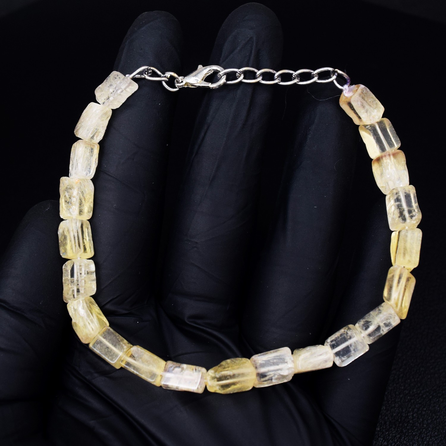Best Quality Ever Fluorite 81.00 Cts Most Beautiful Beaded Bracelet RK 19 E801