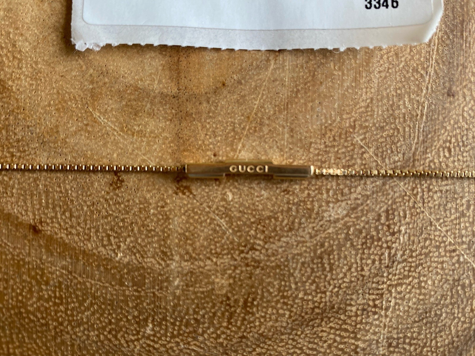 * GUCCI LINK TO LOVE 18K YELLOW GOLD BRACELET * SZ 16 * NICE! SALE !