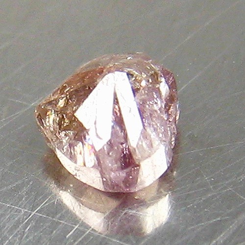 0.43Ct “GIL” CERTIFIED ! NATURAL FANCY VIVID PURPLE PINK DIAMOND FROM ARGYLE