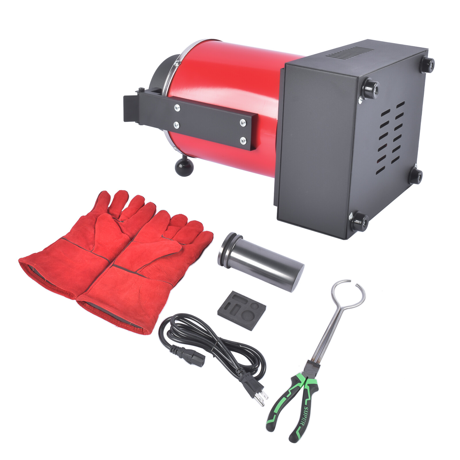2KG Gold Melting Furnace 1150°C/2102°F Small High-Temperature Casting Furnaces
