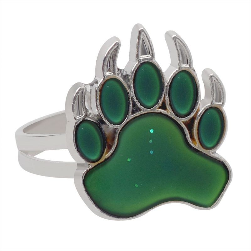 Unisex Changing Color Rings for Women Metal Mood Feeling Tracker Ring for Men