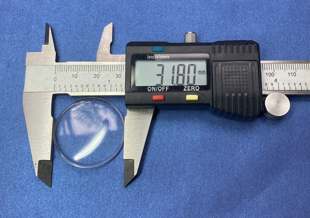 🕒5x Acrylic Watch Crystal | 31.8 mm x 1.0mm Flat Top | USSR Vintage Plexiglass