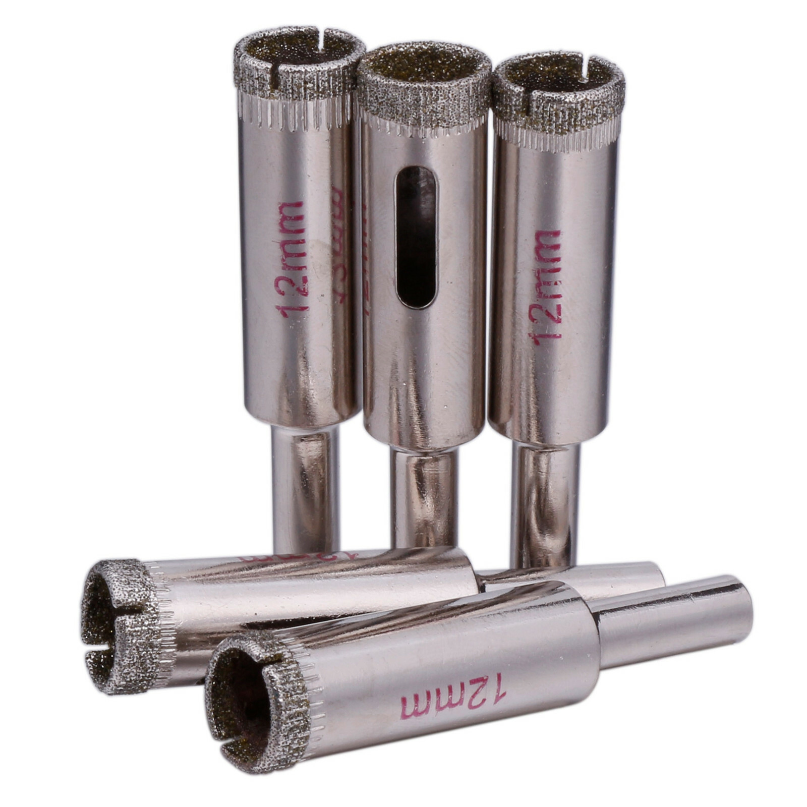 Diamond Hole Saws Set 6-20 mm Drill Bits for Stone Tile Pack of 5Pcs