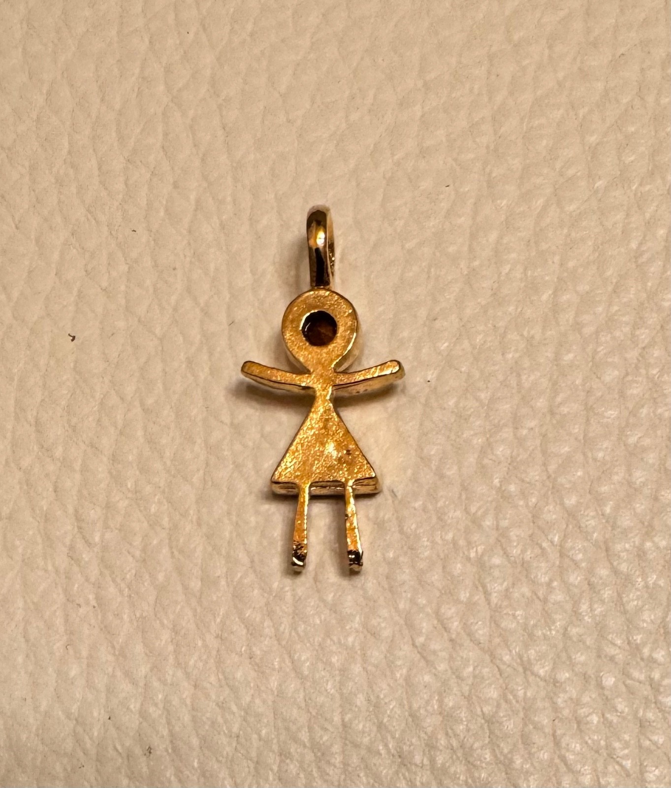December Zircon Birthstone Baby Charm Large Girl Fashion Jewelry FREE SHIPPING