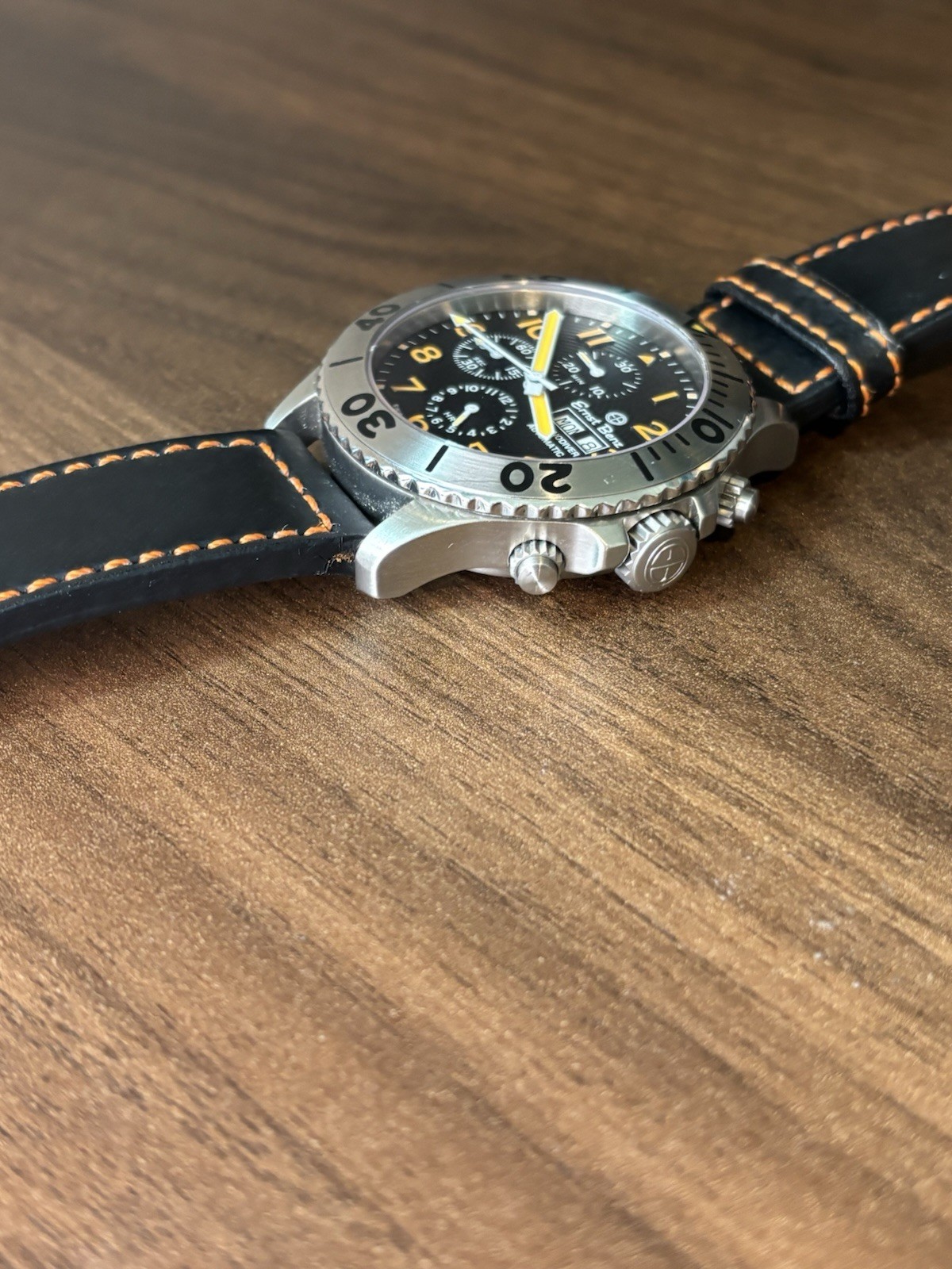 ERNST BENZ 47mm Automatic Chronodiver GC10726 Leather Band Ref 10700
