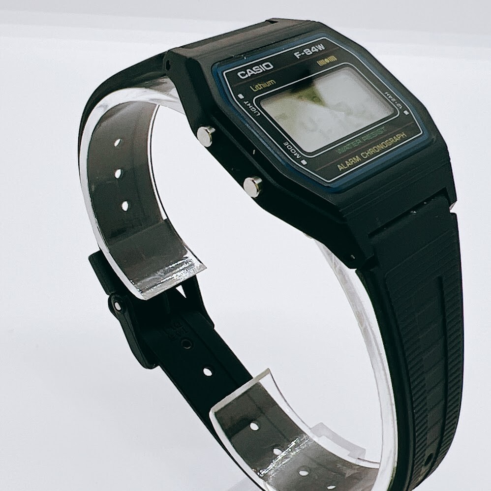 CASIO Watch Standard F-84W-1QJH Black Simple Designed Watch From JAPAN Digital