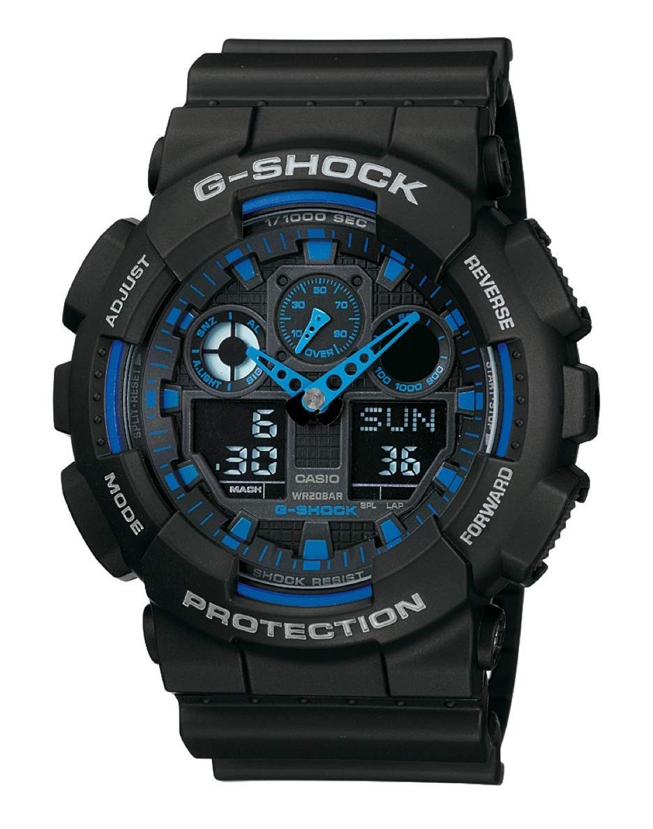 Casio Gents Watch G-Shock Ga-100-1A2Er