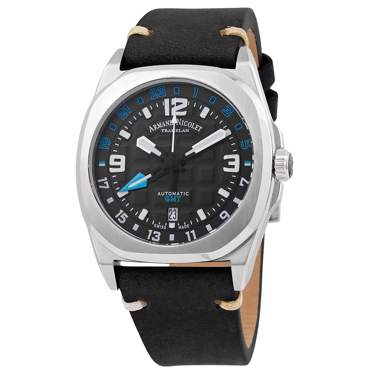 Armand Nicolet JH9 Automatic Black Dial Men’s Watch A663HAA-NZ-PK4140NR