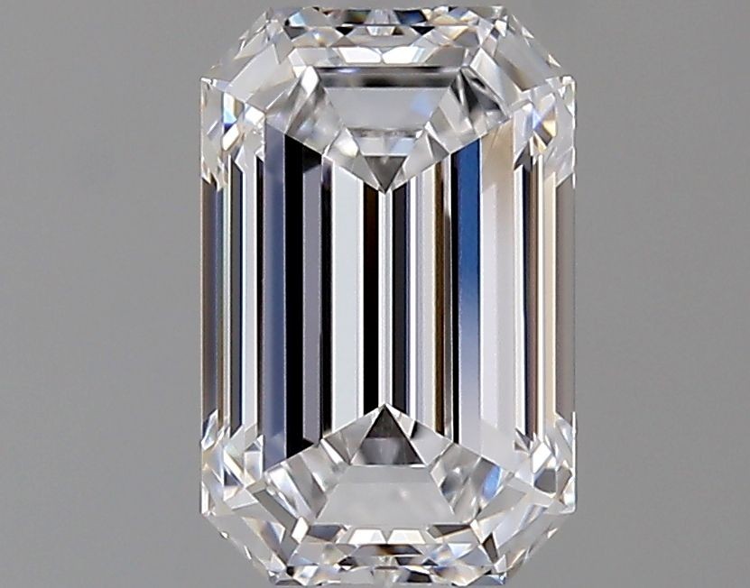 Emerald Cut 1.06 CT Cert. GIA Natural Mined Diamond Loose D color IF clarity
