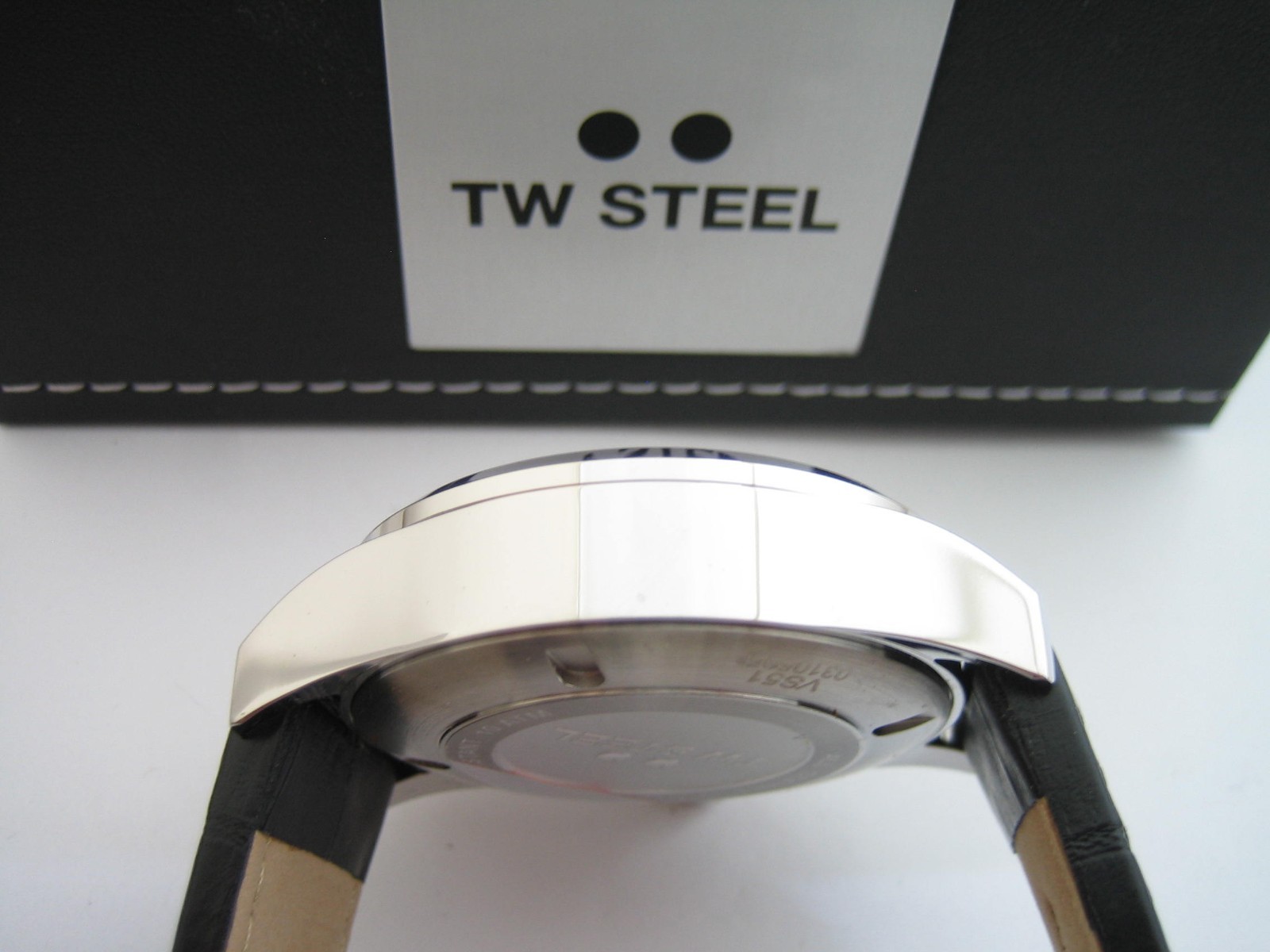 TW STEEL WATCH MENS VOLANTE VS51 STAINLESS STEEL LEATHER QUARTZ GENUINE BNWT