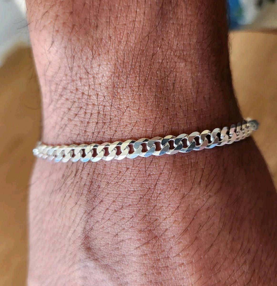 Pulsera Para Hombre Plata 925 Mexicana, Silver Men’s Bracelet.