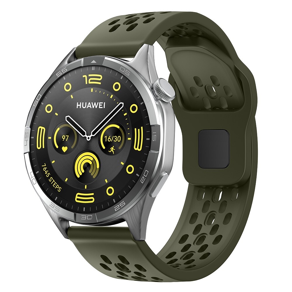 18mm 20mm 22mm Breathable Silicone Sport Watch band Silicone Strap