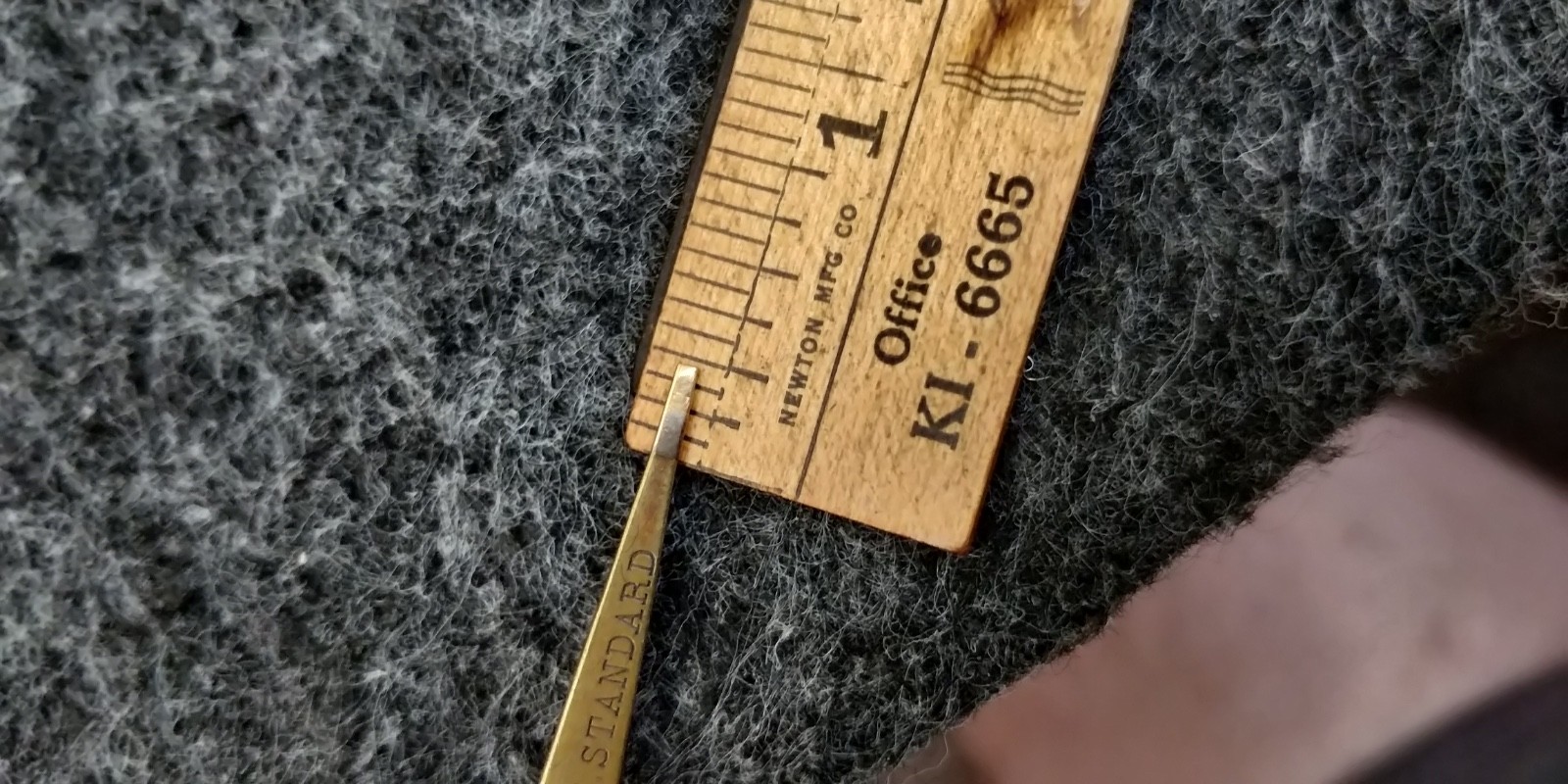 Antique Gold Testing Needles 4kt to 20kt U.S. Standard Ring Jewelers Tools