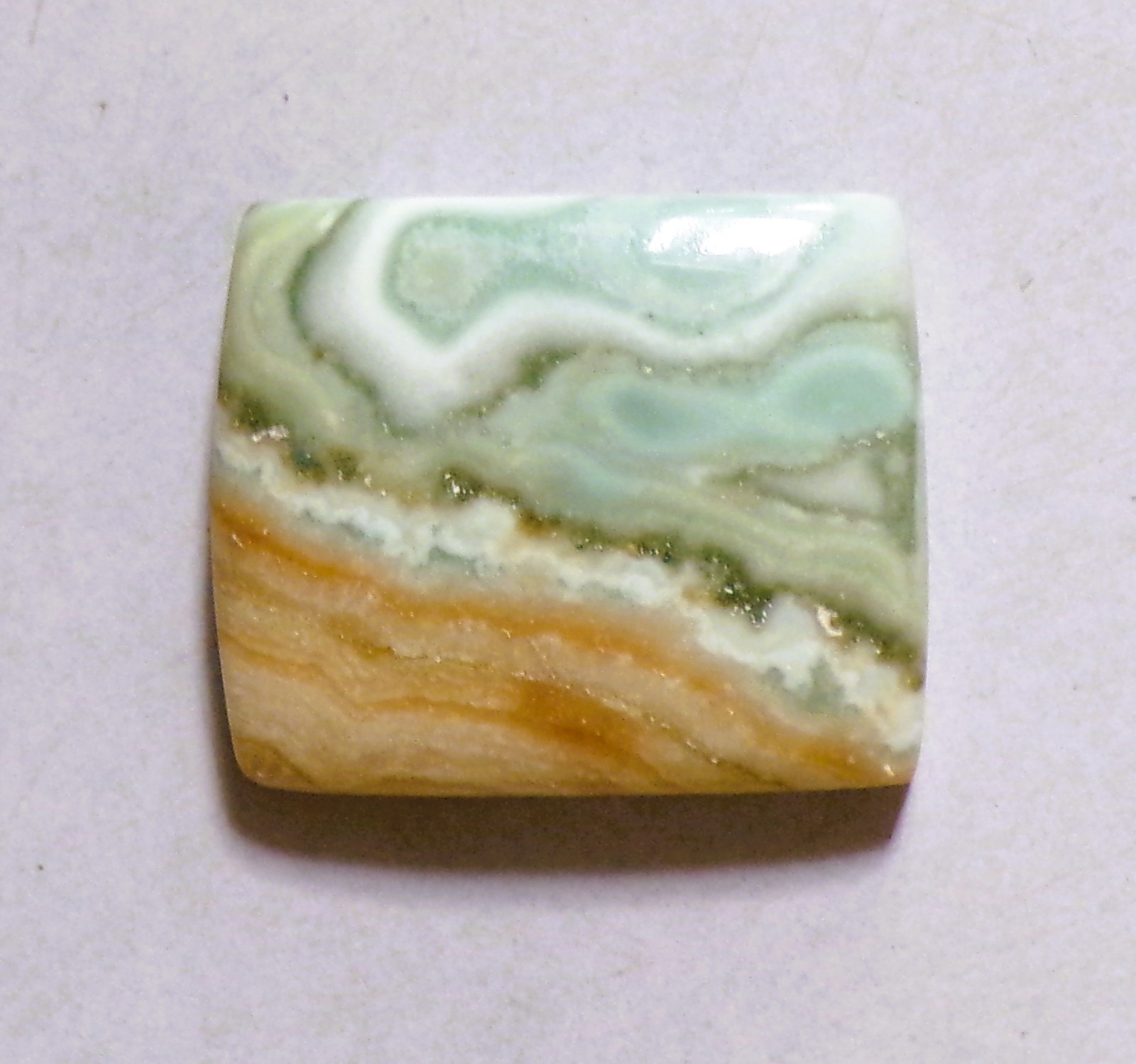 24.50 Cts Natural Saturn Chalcedony Cabochon Loose Gemstone 23X19X4.7MM 134