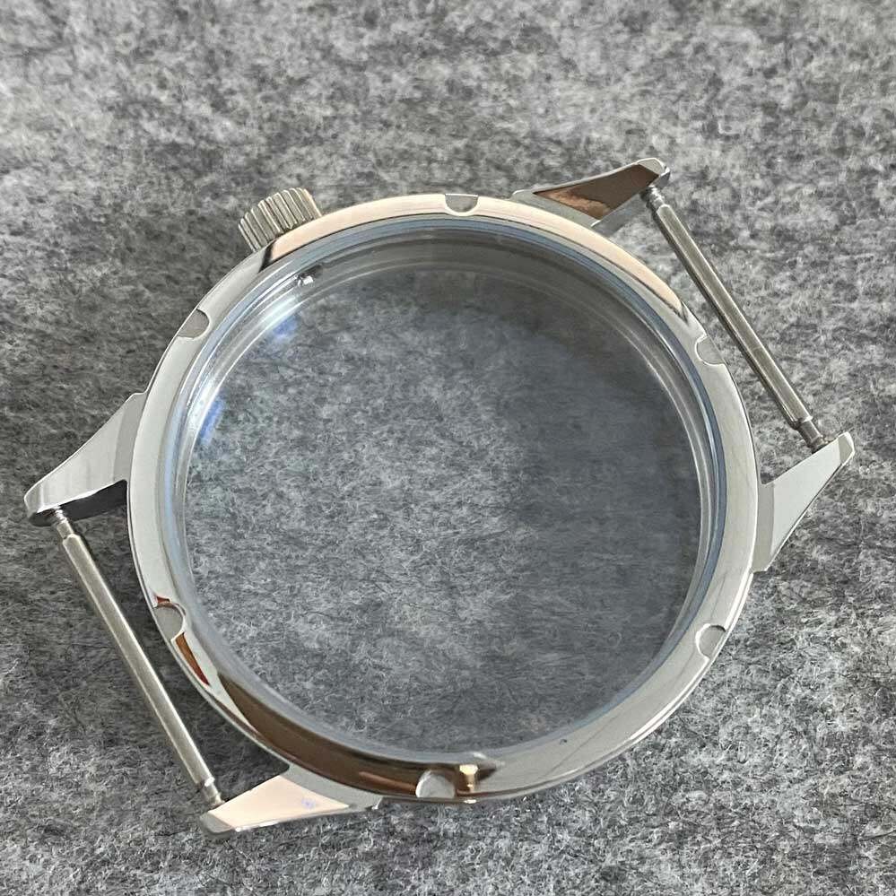 42mm Watch Case Stainless Steel Replace For ETA6497/6498/ST3600/ST3620 Movement