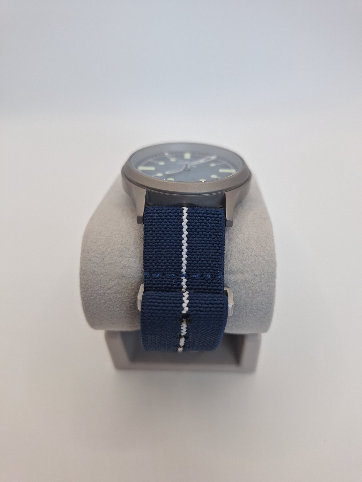 37mm Titanium Watch VH31 Quartz NATO Strap Custom Mod Tactical Military Field
