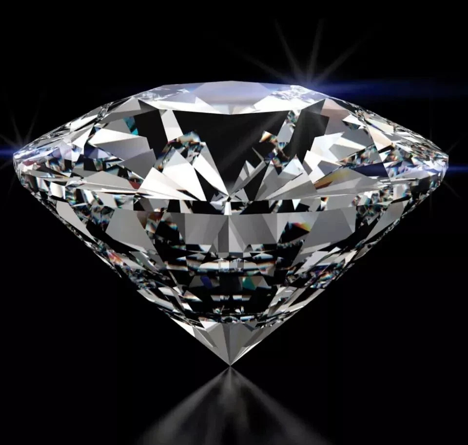 5.00 Ct Loose Moissanite Round Cut 11.50 MM D Color, IF CLARITY Certified