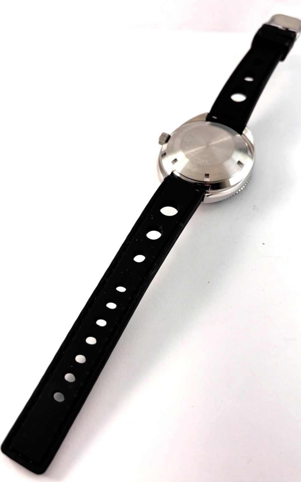 Vintage Gruen Autowind Stainless Steel 1500 Feet True Diver Mens Watch 17J 1970