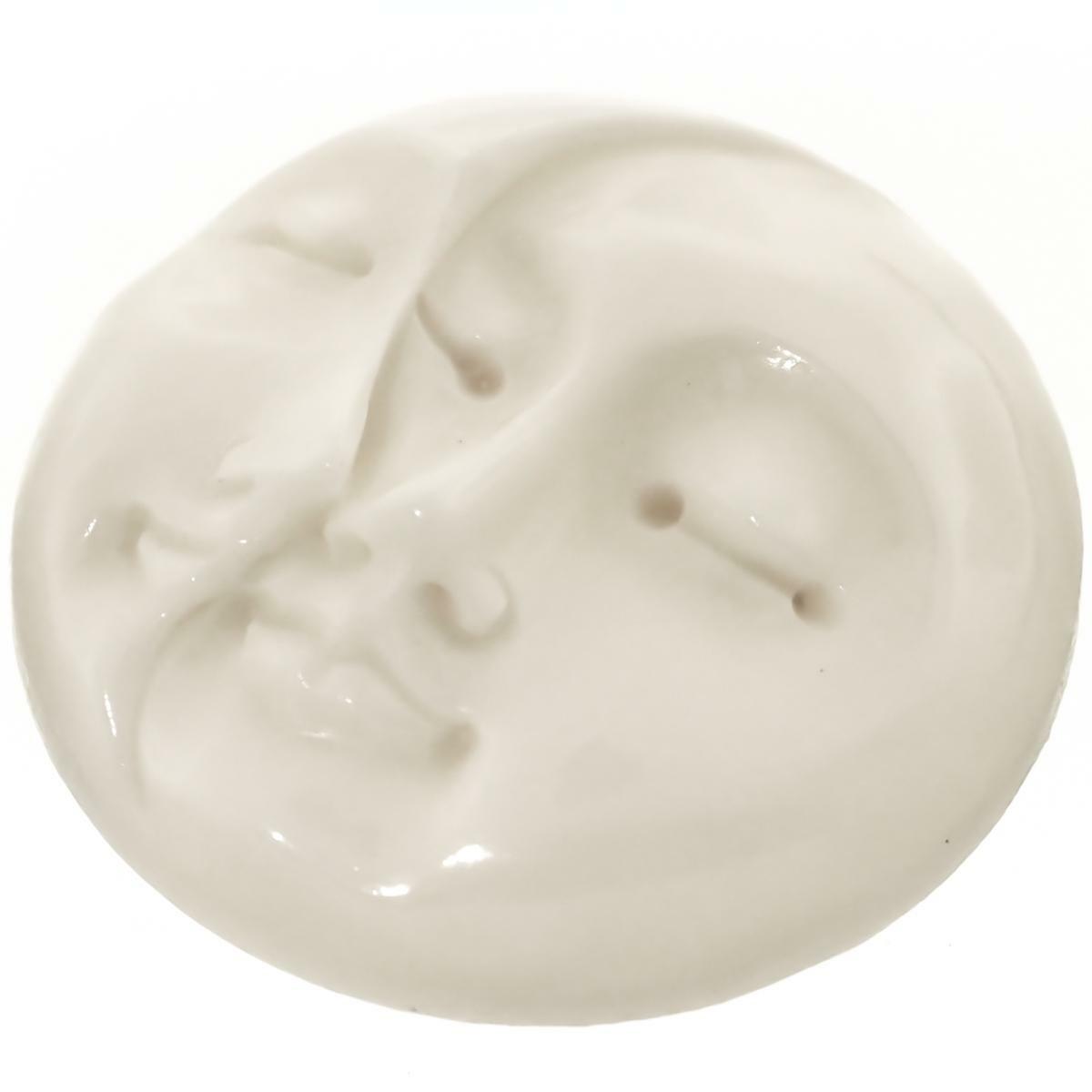 1″ 25mm 1-5-10Pcs Lot Closed Eye Crescent Moon Sun Duo Bison Bone Bead Cabochon