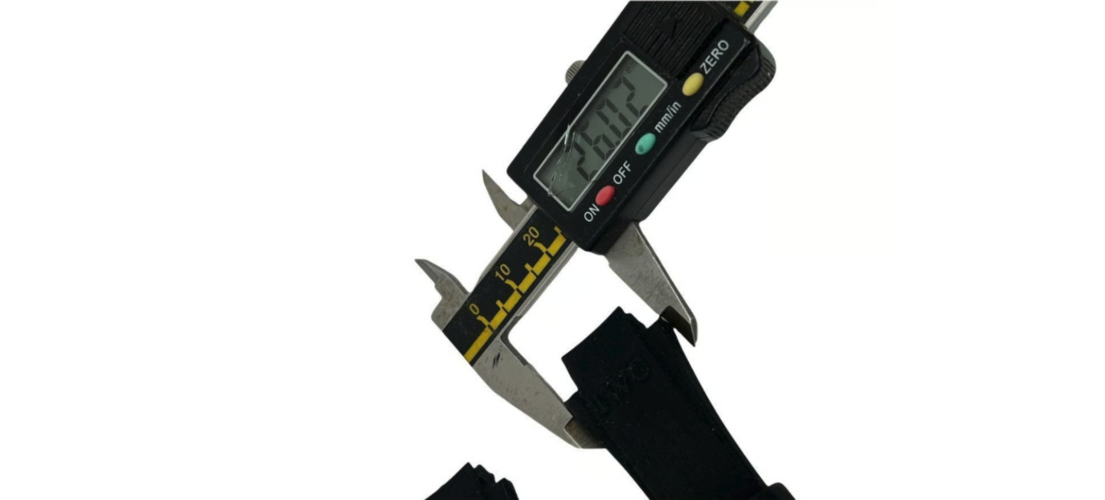 Black Rubber Strap For IWC Men’s Watch Replacement Band 16/26mm Lug