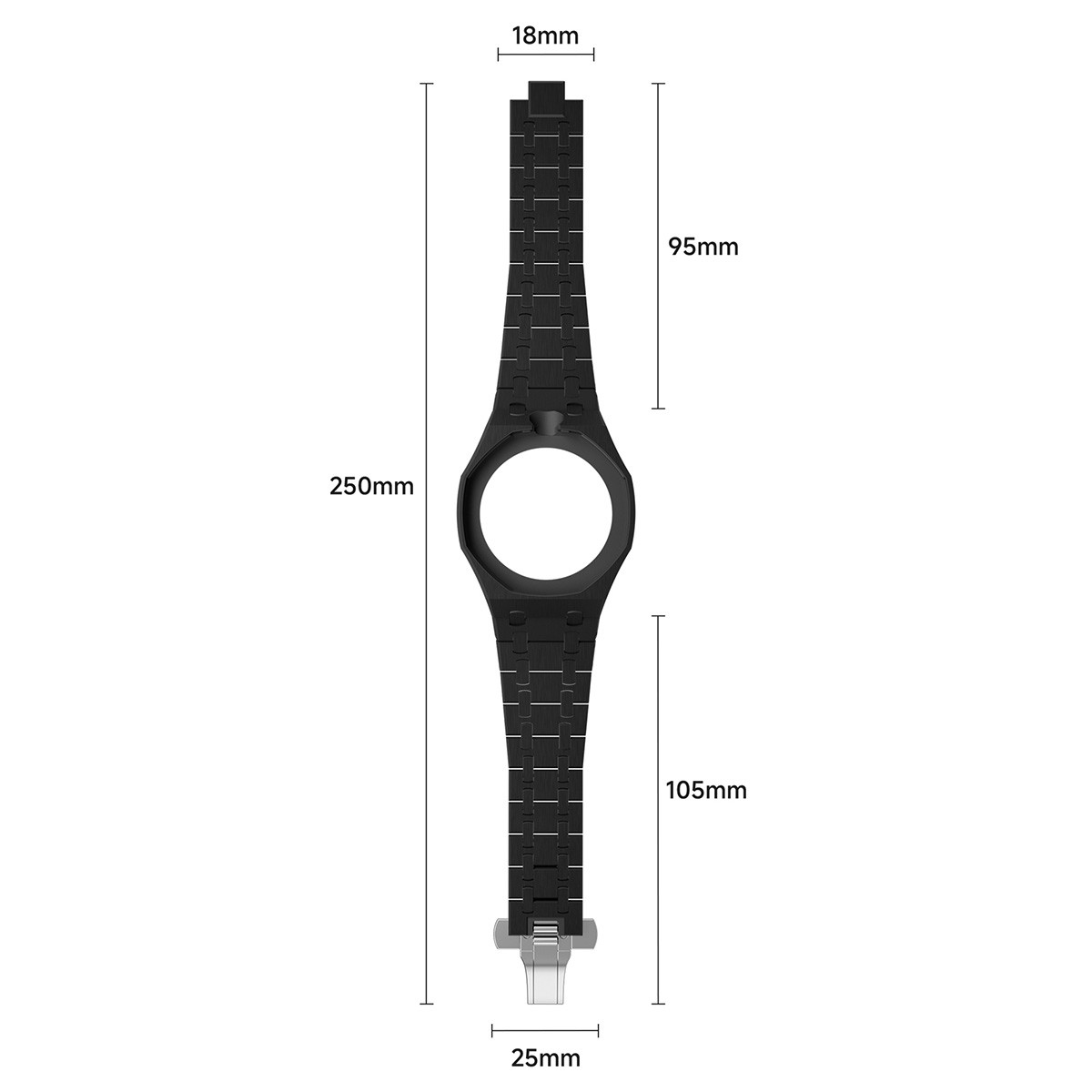 Bioceramics Band Case For Swatch x AP Royal Pop Integrated Link Bracelet Mod Kit