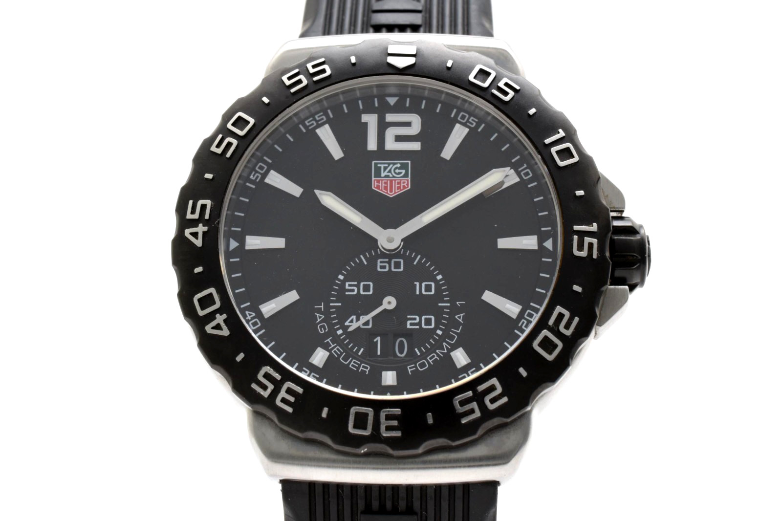TAG HEUER Formula 1 WAU1110 Vintage Quartz Men’s Watch Date black Dial