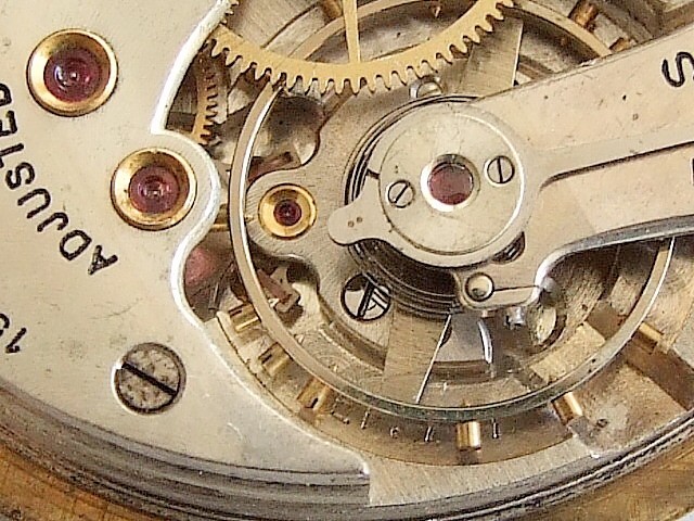 Cyma cal.777 J.W. Benson 17”’ pocket watch movement, dial & hands, working