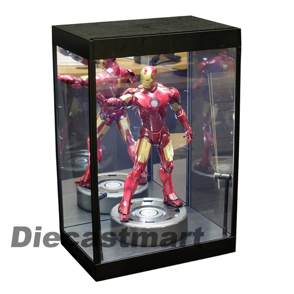 LED Desk Top Showcase for Hotwheels, Jada, Greenlights, Ironman, 1:24 1:18 1:64