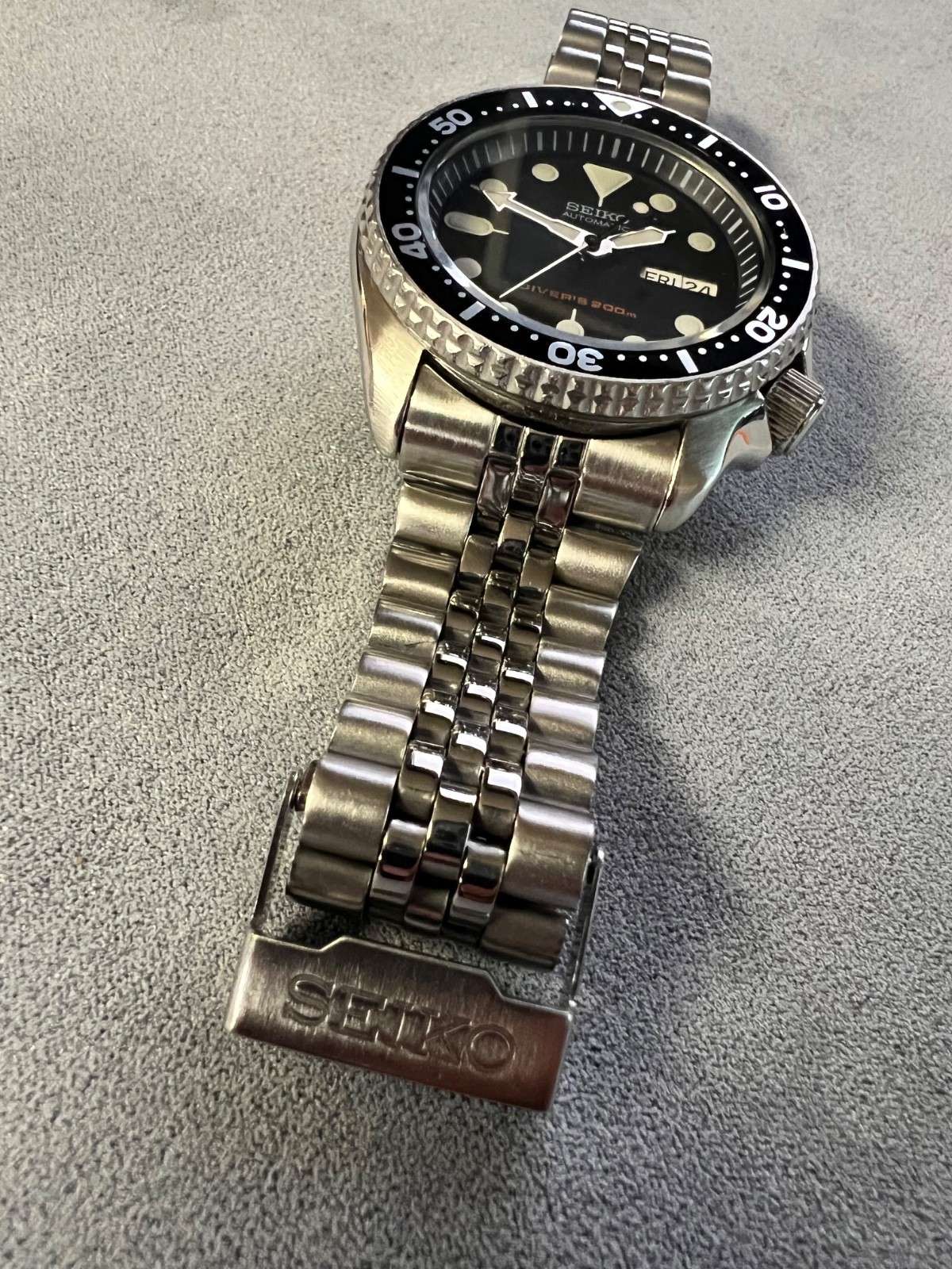Seiko Feb 2019 SKX007 Final Production Year Automatic Diver Watch 7S26-0020
