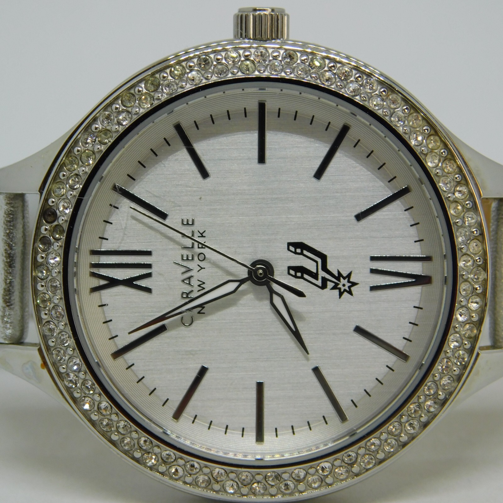 Caravelle New York by Bulova B4 Genuine Leather Quartz Women’s Watch New Battery