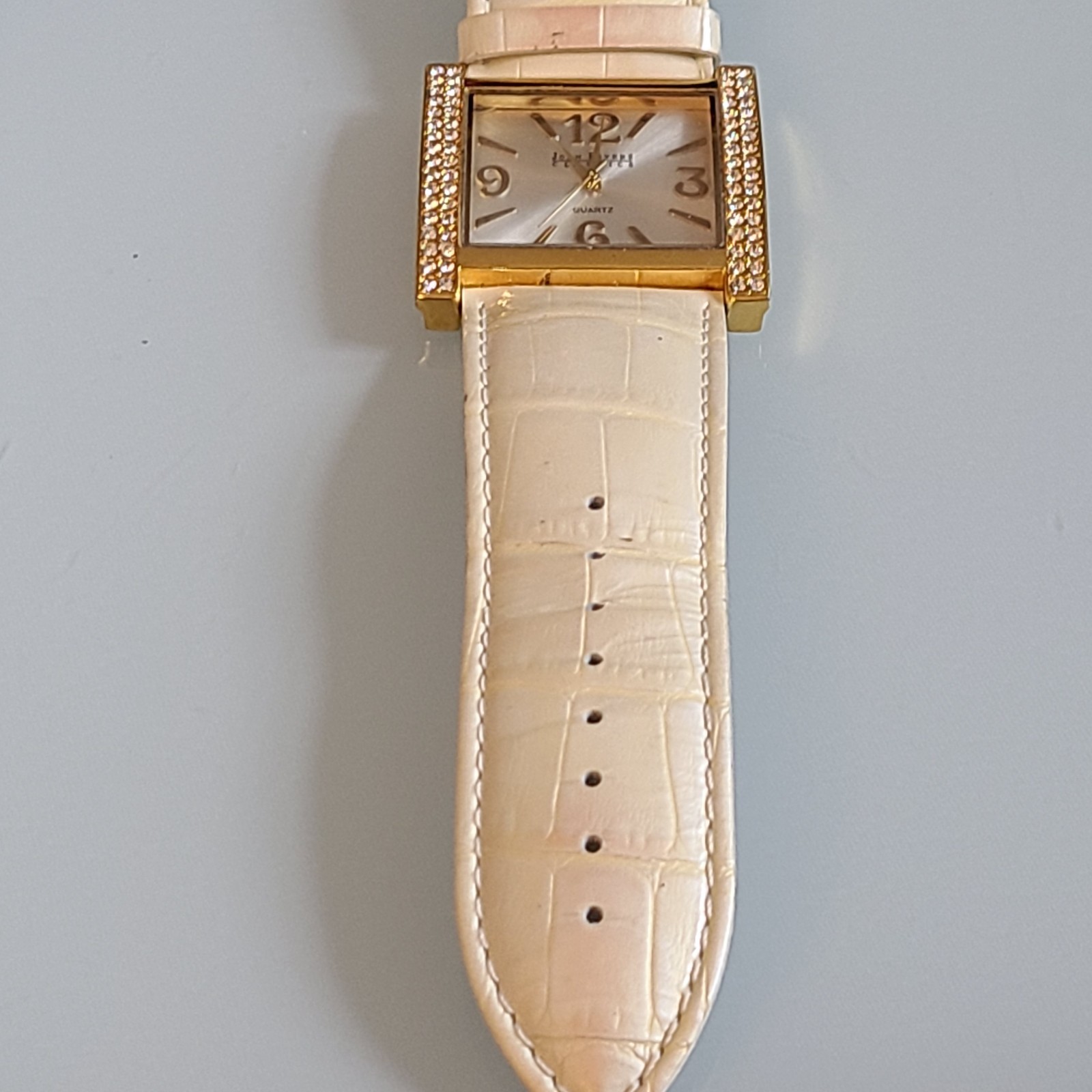 Joan Rivers Classics V377 (Lightning bolt symbol) Stainless Steel WATCH WORKS