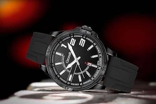 Men’s Waterproof Chronograph Watch Quartz Analog Casual Sport Wristwatch
