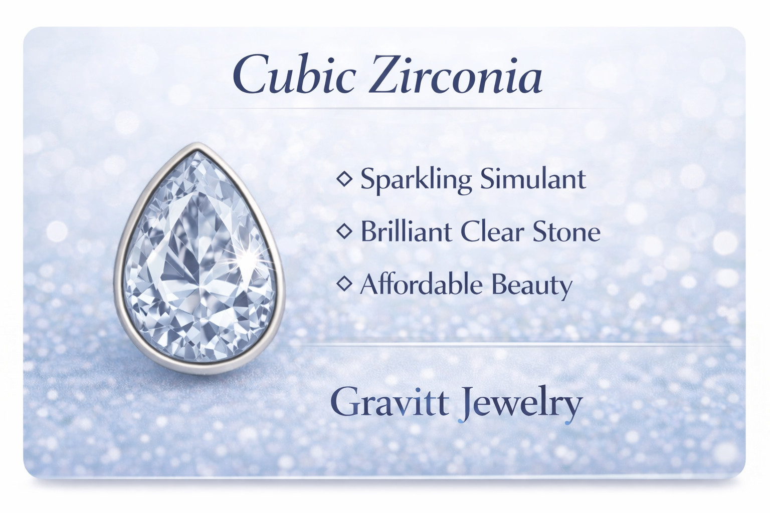 Blue Stone CZ Bridal Ring Set Gold Plated Size 8.75 2pc Engagement FREE GIFT Box