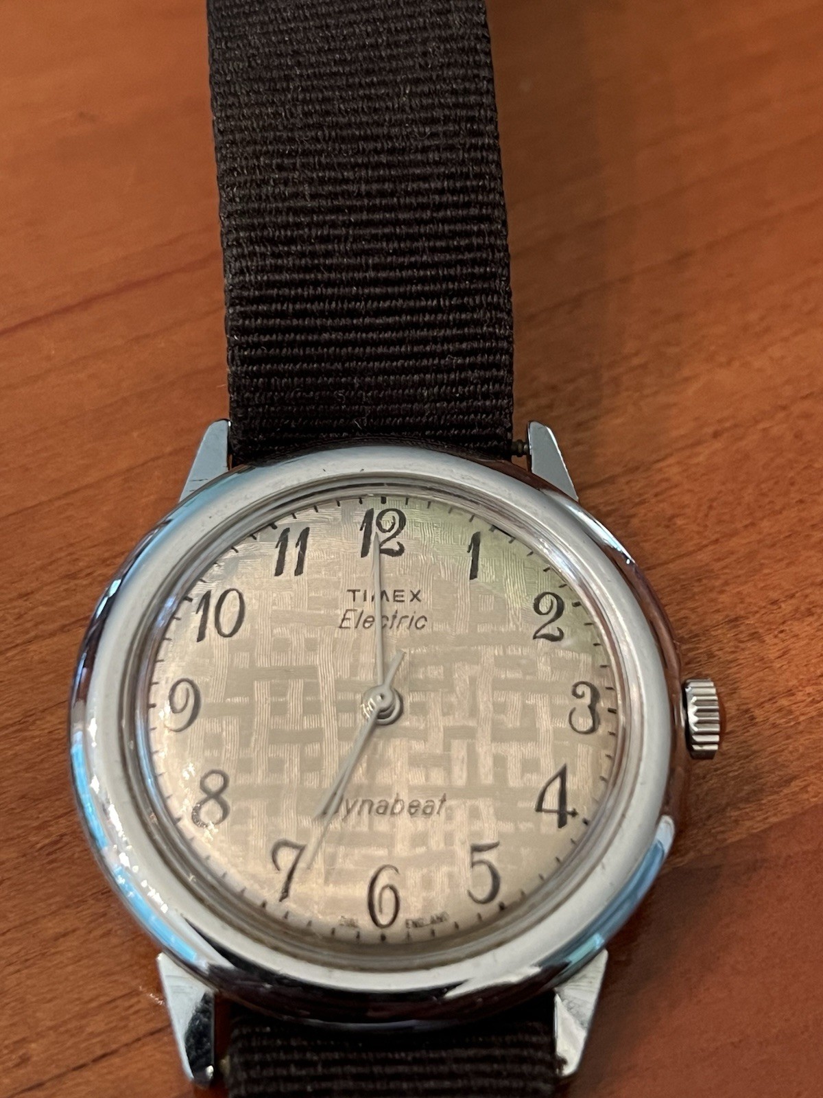 Vtg 1972 TIMEX Dynabeat A Cell Men’s 38mm Electric