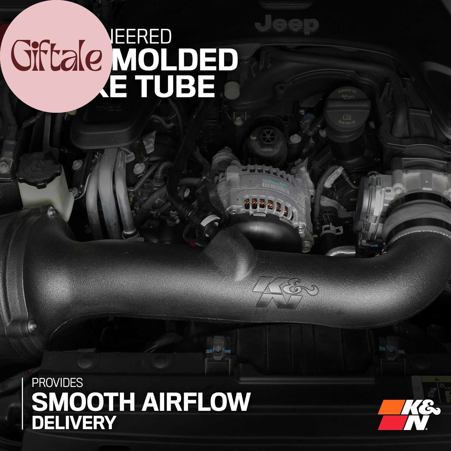Cold Air Intake System: High-Flow Air Filter, Increase Performance & Towing: Com