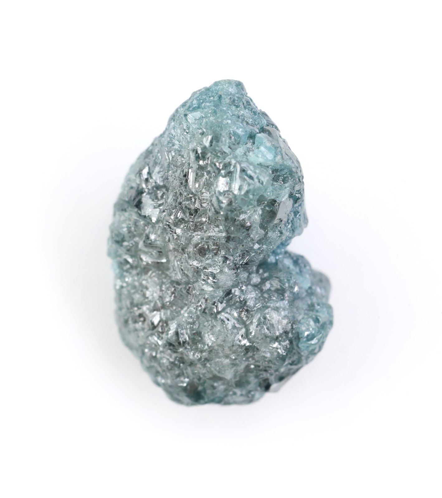 2.15Ct Natural Rough Blue Diamond l Earth Mined Loose Stone For Use Fine Jewelry