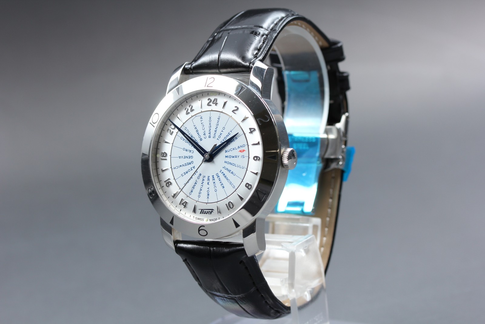 Tissot Heritage T078.641.16.037.00 World Timer 160th Anniv. Watch[ Box Damaged ]