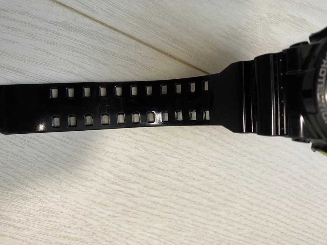 [Excellent Condition] G-SHOCK Watch, Black x Lime Green, GA-110