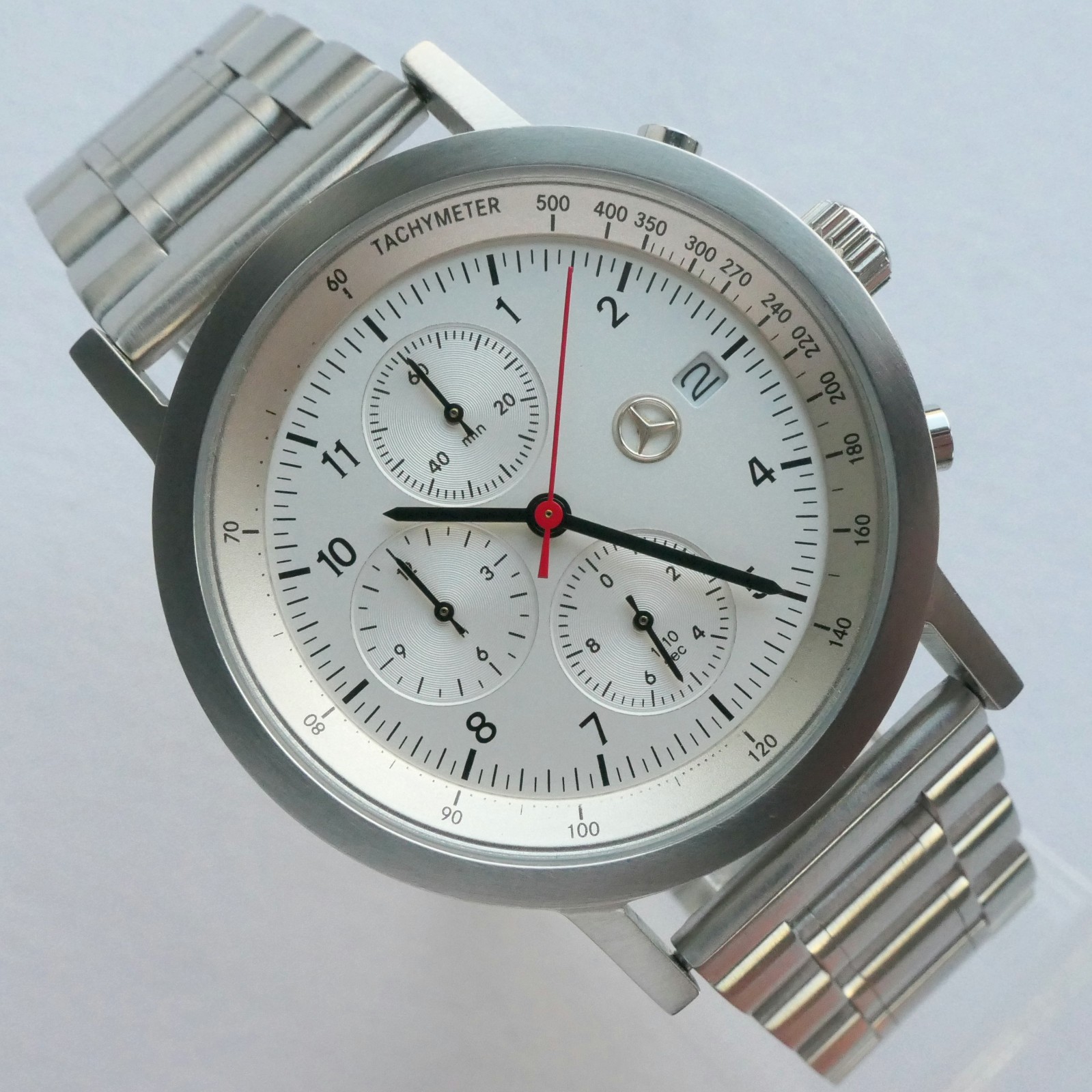 Mercedes Benz Motorsport AMG DTM C Class Racing Car Accessory Chronograph Watch