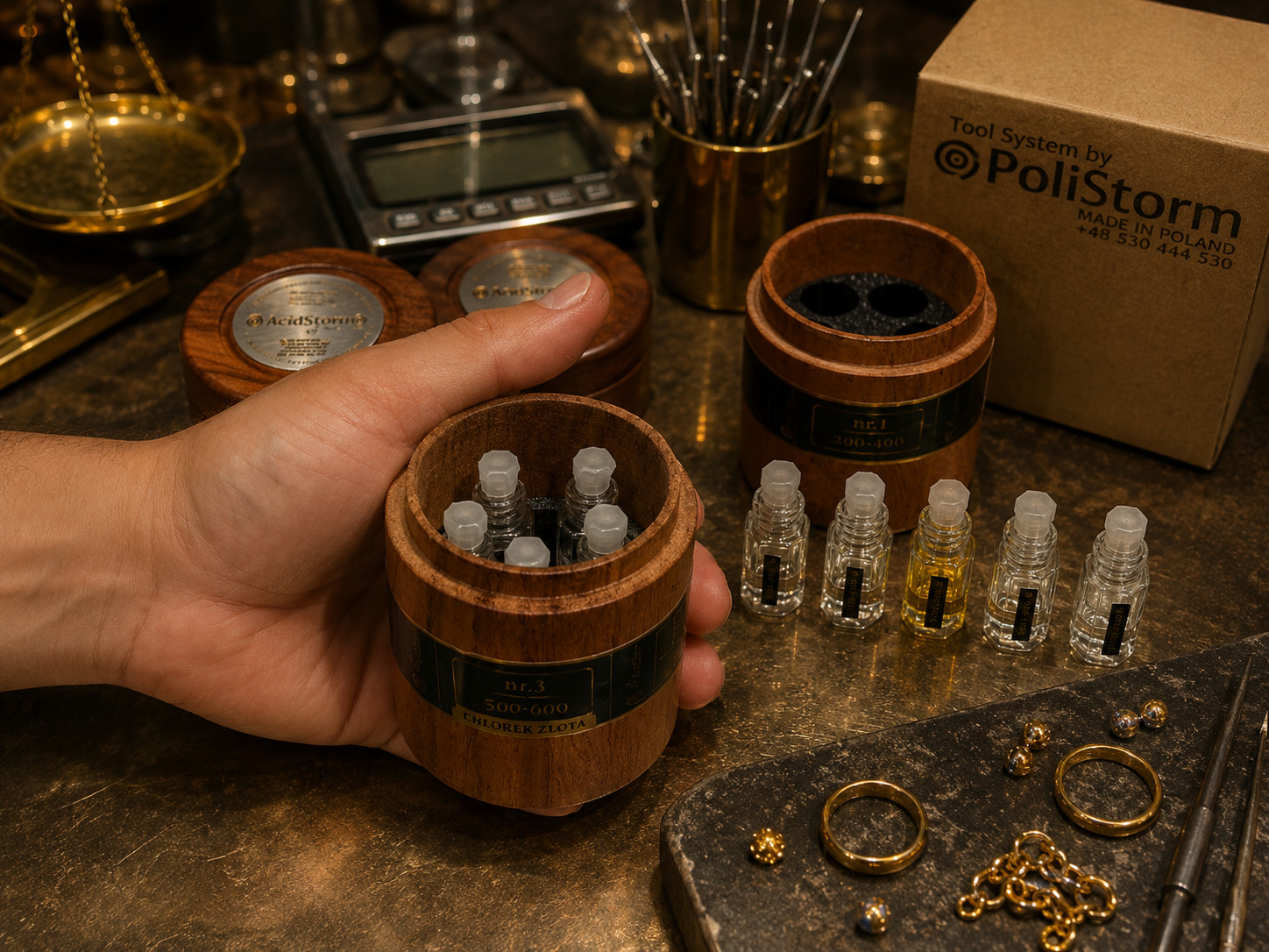 AcidStorm Professional Gold Testing Kit for Pawn Shops & Jewellers