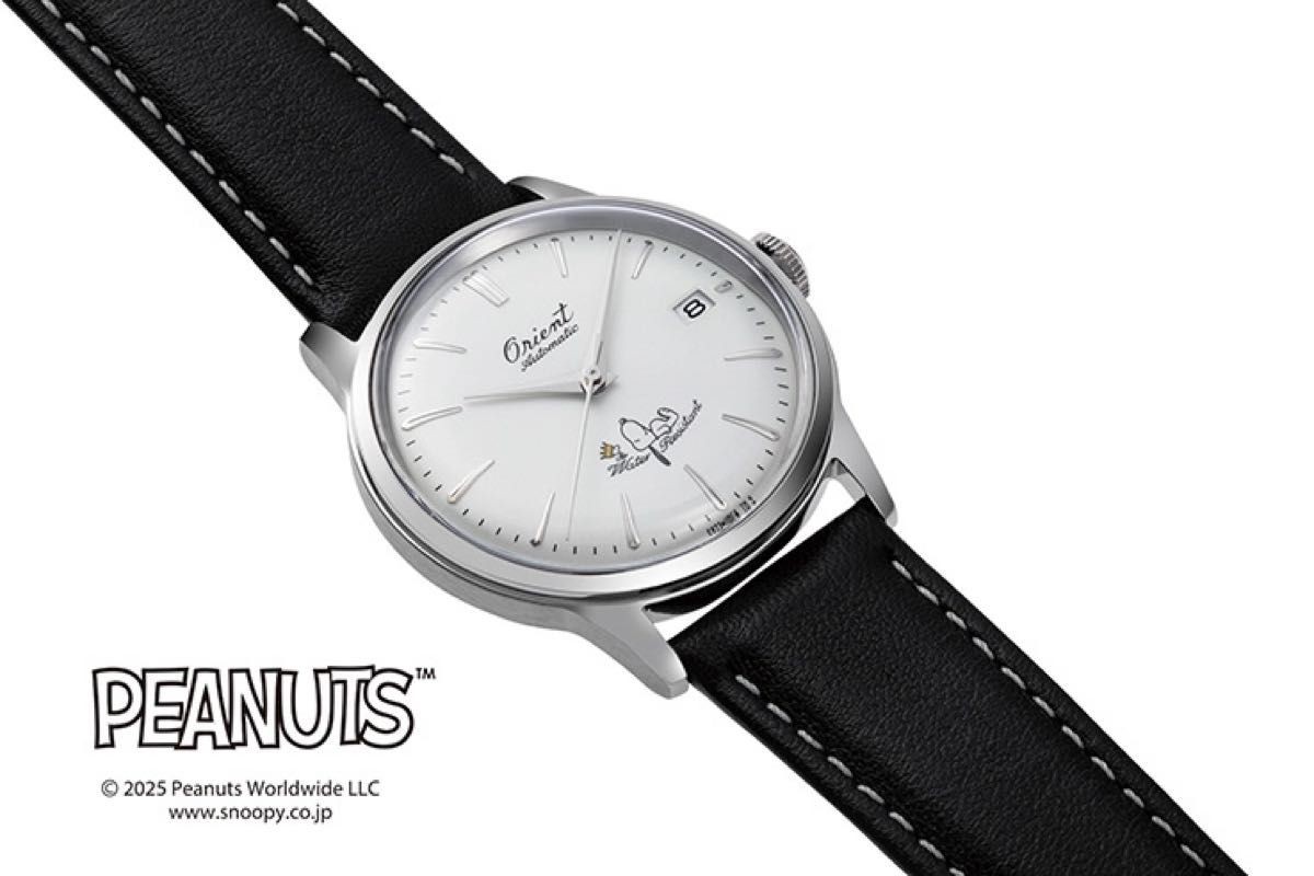 Orient Peanuts 75th anniversary automatic watch RN AC0M16S Orient Peanuts Snoopy